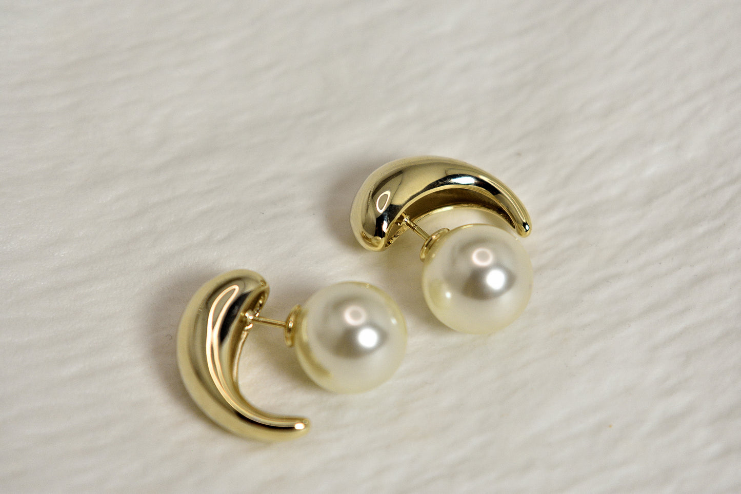 Detachable Swarovski Pearl Earrings