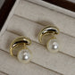 Detachable Swarovski Pearl Earrings