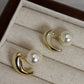 Detachable Swarovski Pearl Earrings