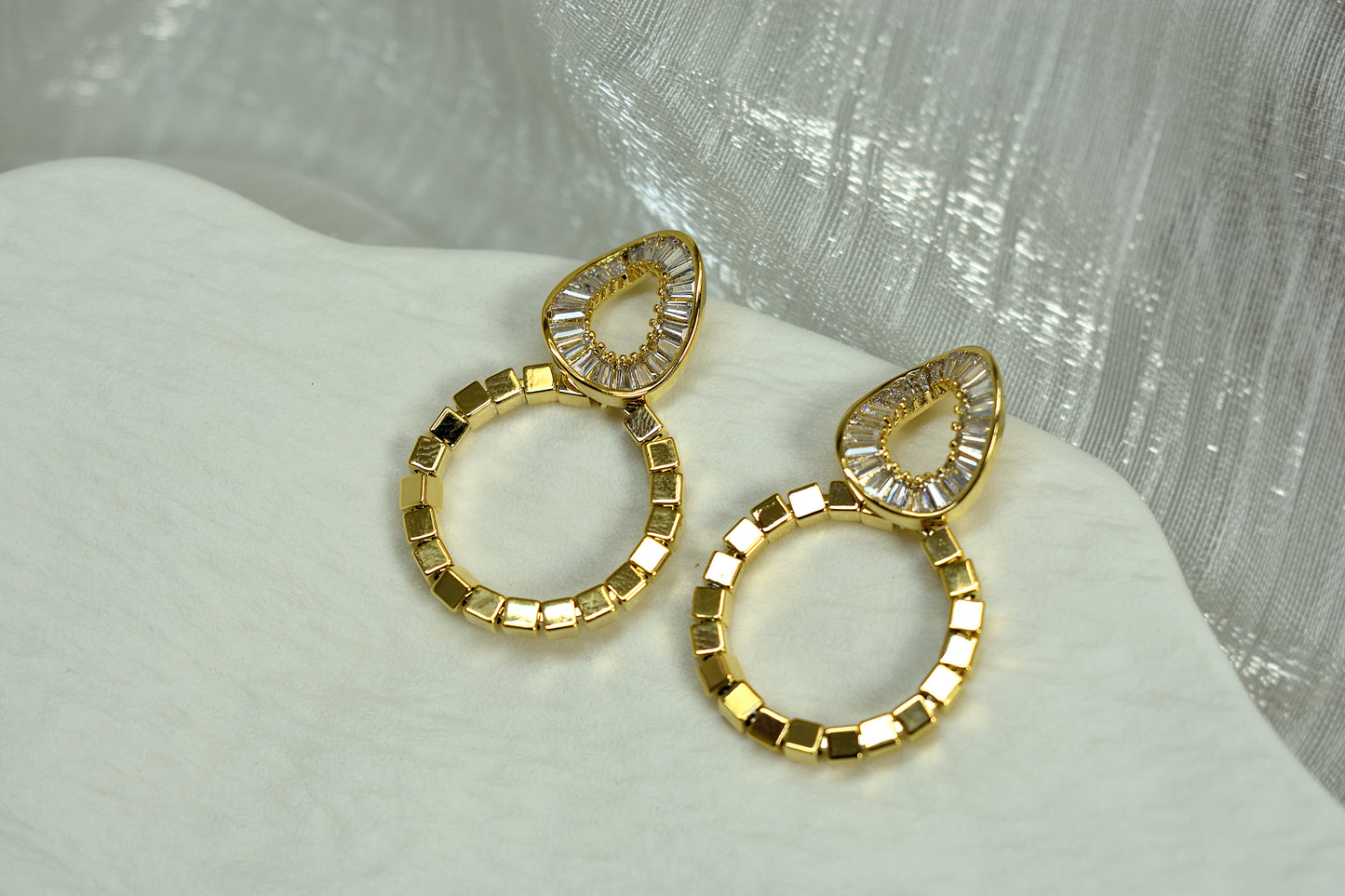 Zarcon Asymmetrical Earrings