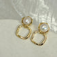 European Style Vintage Swarovski Pearl Earrings