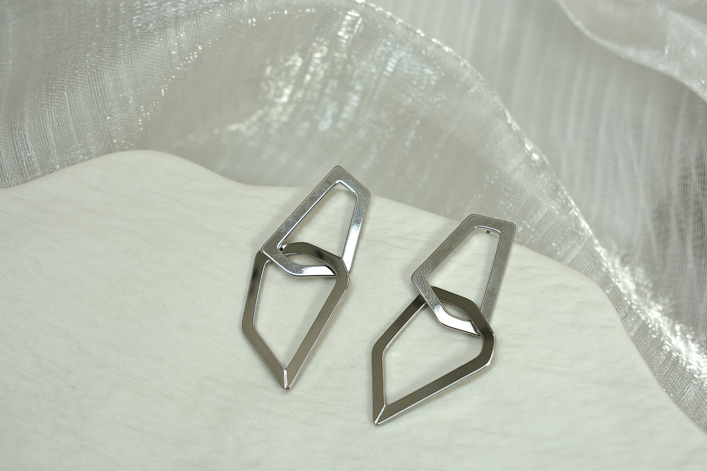 Asymmetrical Detachable Earrings