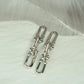 Needle Design Niche U-Shaped Chain Earrings