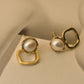 European Style Vintage Swarovski Pearl Earrings