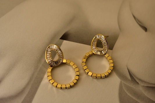 Zarcon Asymmetrical Earrings