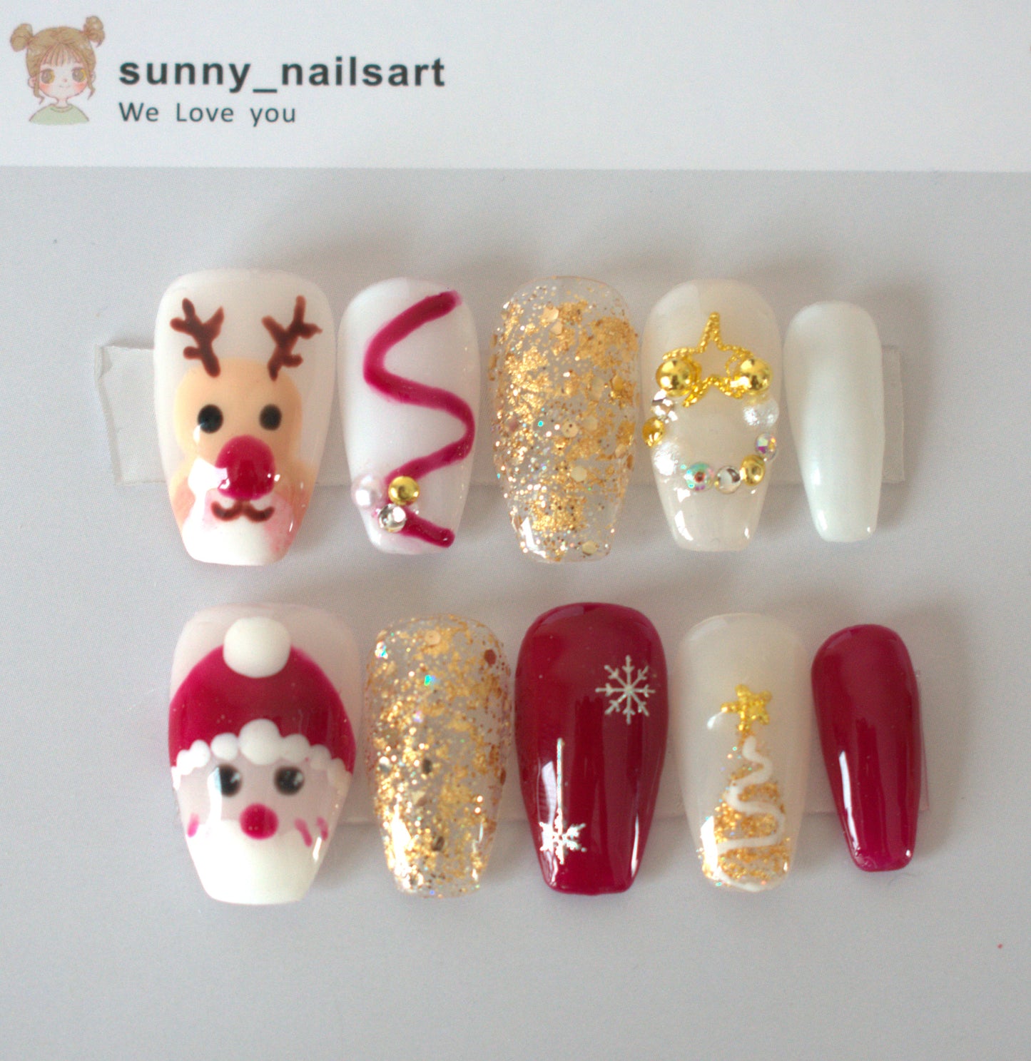 Xmas Nails design