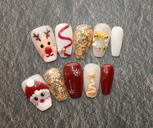 Xmas Nails design